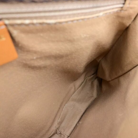 authenticity guaranteed CELINE Logo Macadam 2Way Shoulder Hand Bag - Picture 13 of 16